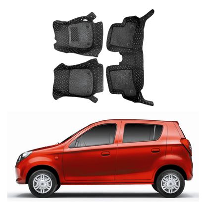 7D car floor mats for Maruti Suzuki Alto 800