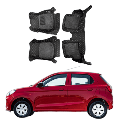 7D car floor mats for Maruti Suzuki Alto K10