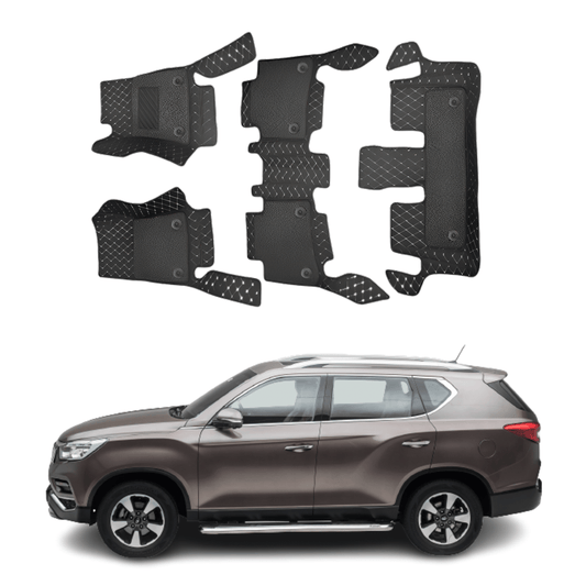 7D Car Floor Mats For Mahindra Alturus G4