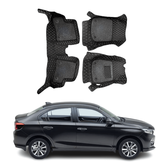 7D Car Floor Mats For Honda Amaze