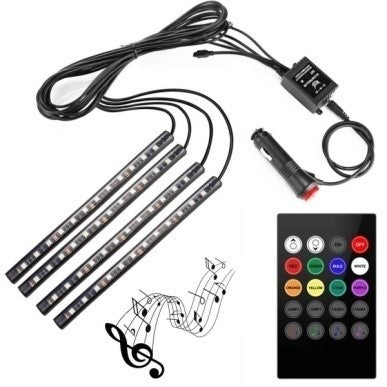colourful atmosphere lights for car