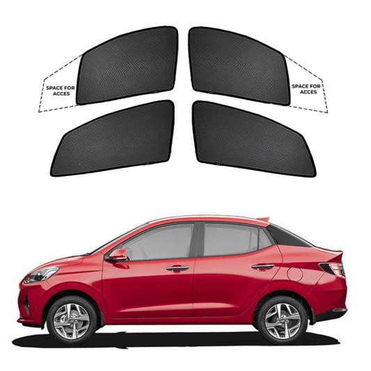 Black Sun shade window for Hyundai Aura