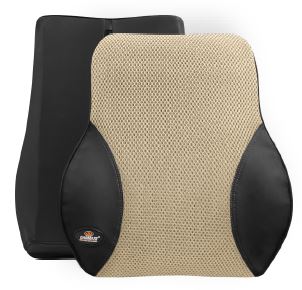 Luxury Back Car Cushion for Back Support PU Mesh - Universal