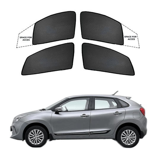 Black Sun Shade window for Maruti Suzuki Baleno Old