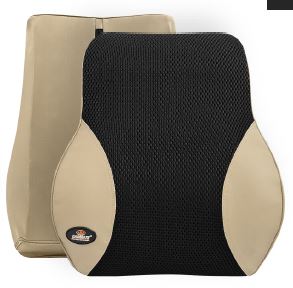 Luxury Back Car Cushion for Back Support PU Mesh - Universal