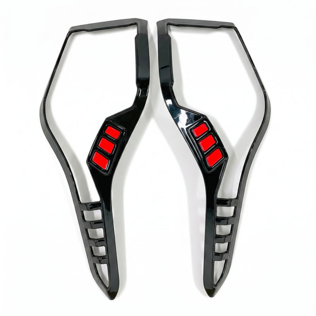 Set of 2 taillight covers for Punch, displayed on a white background. 