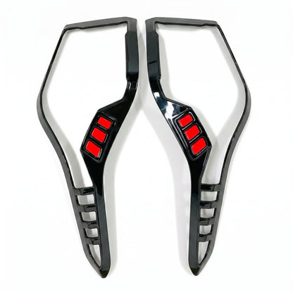 Set of 2 taillight covers for Punch, displayed on a white background. 