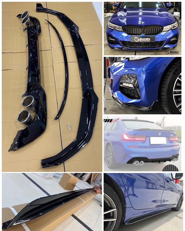 BMW G20 3-Series 330I Performance Style Full Length Skirts