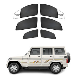 Car Window Fix Black Sun Shades For Mahindra Bolero