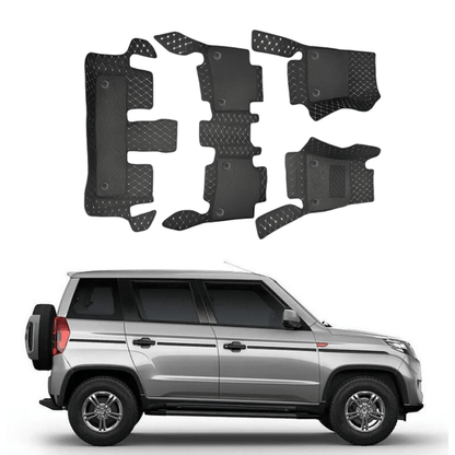 7D Car Floor Mats For Mahindra Bolero Neo