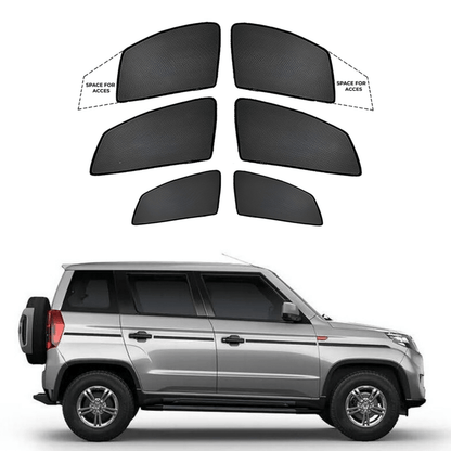 Black Sun shade window for Mahindra Bolero Neo