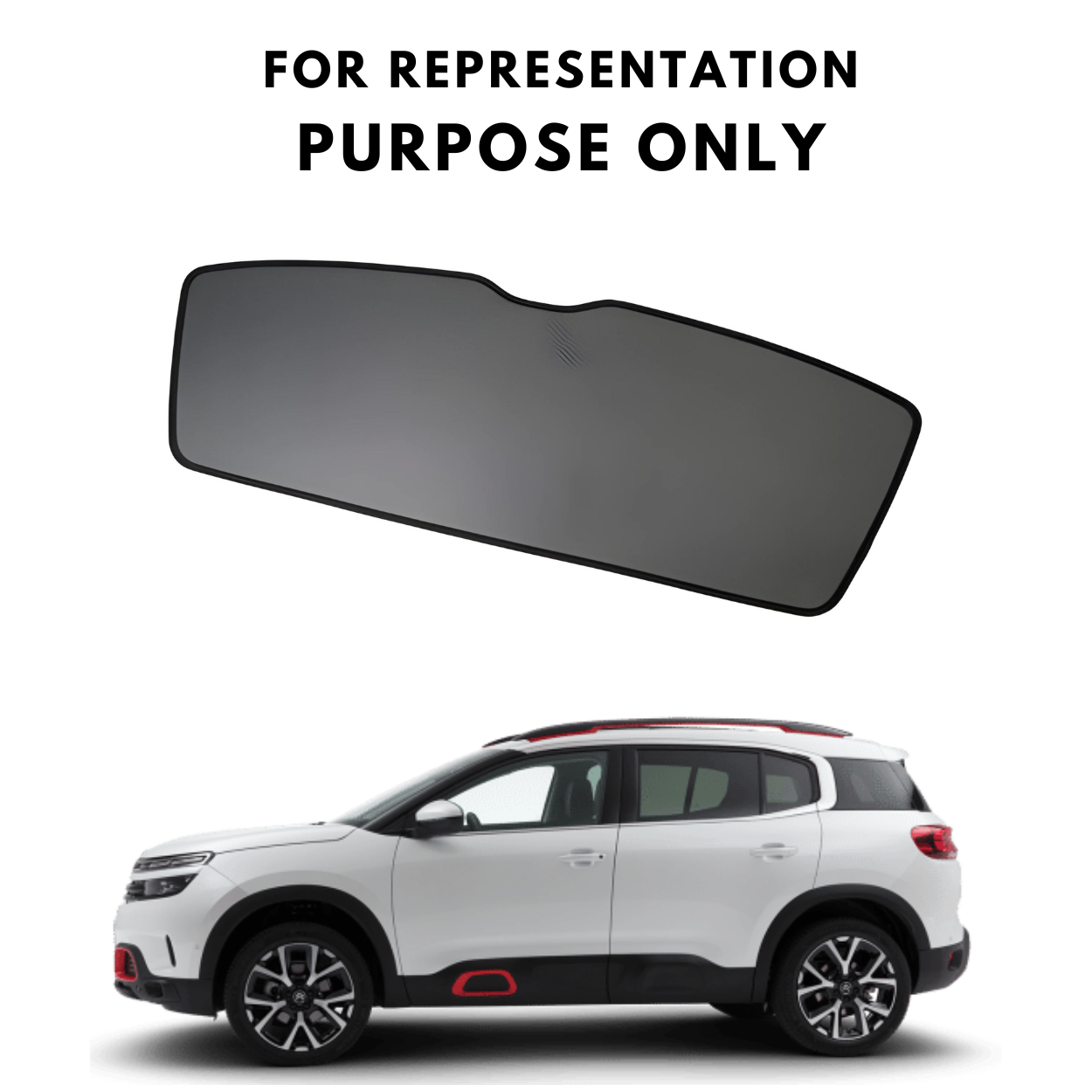 Car Window Fix Black Sunshades For Citroen C5 Aircross