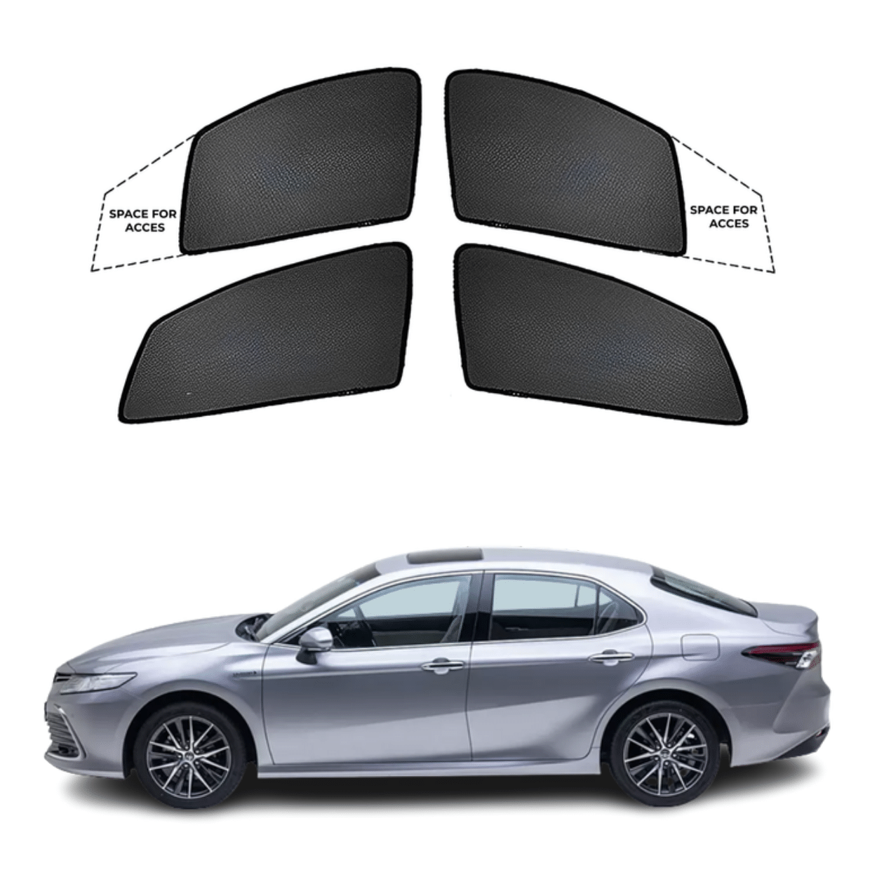Black Sun shade window for Toyota Camry