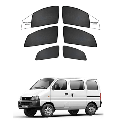 Window Sun Shades For Maruti Suzuki Eeco - 2018 Onwards Model