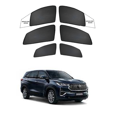 Window Sun Shades For Toyota Innova Hycross- Model 2022 Onwards