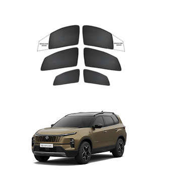 Window Sun Shades For Tata Safari - Model 2024 Onwards