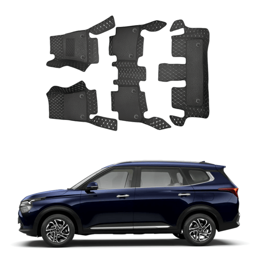 7D Car Floor Mats For KIA Carens