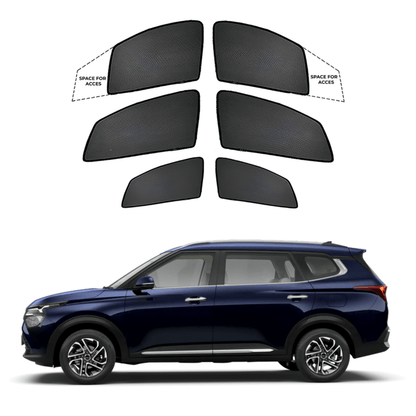 Black Sun shade window for KIA Carens