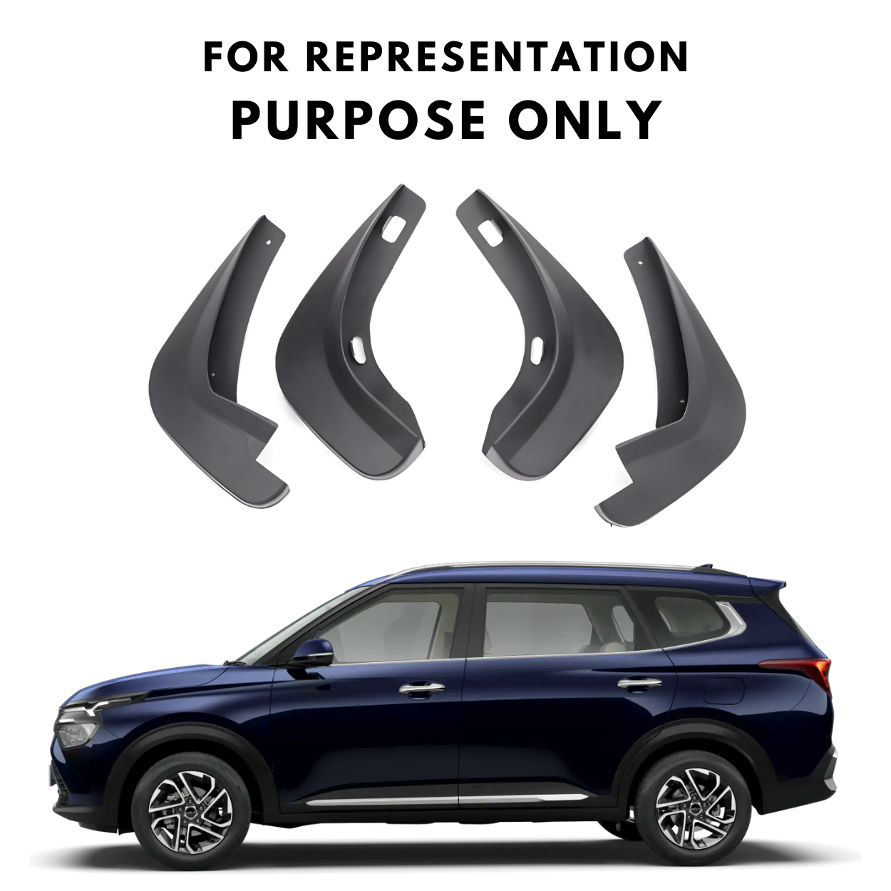 Mud Flap For Kia Carens - Model 2022 Onwards