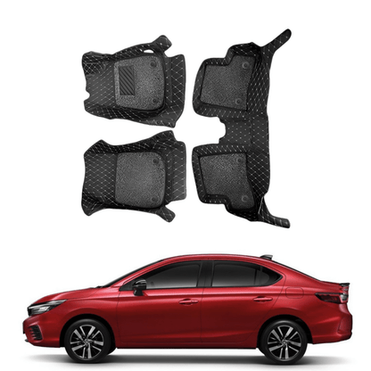 7D Car Floor Mats For Honda City