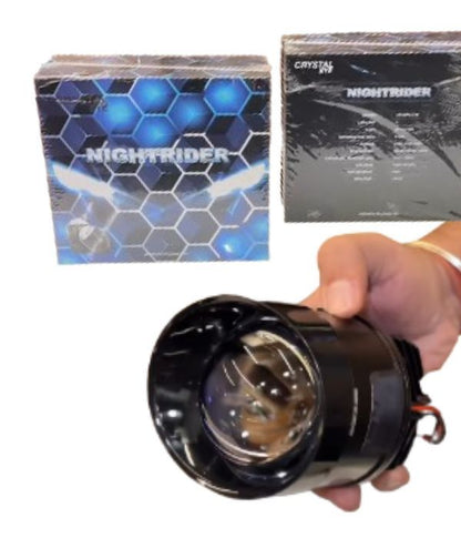 NightRider LED Crystal Eye Projector Fog Lamp