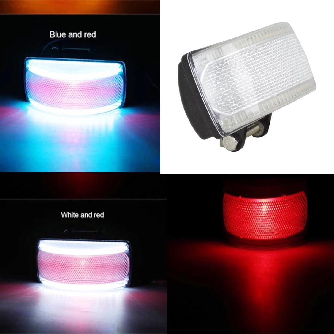 Unbreakable Jeep Stepney light Red + Ice Blue for Thar 2020