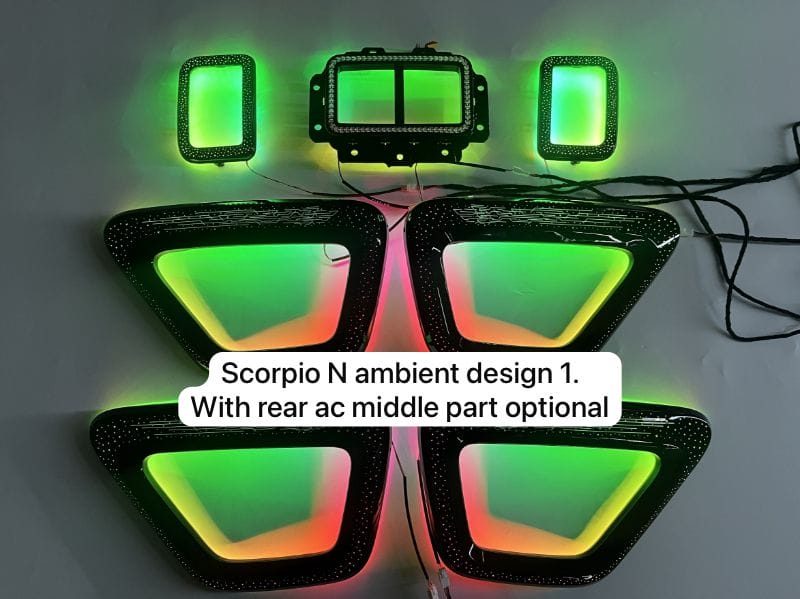 Ambient Light For Scorpio N - Model 2022 Onwards