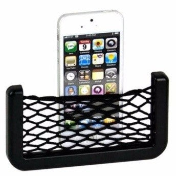 Black finish Car Storage Net for small door packet