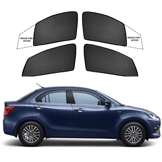 Black Sun Shade window for Maruti Suzuki Dzire