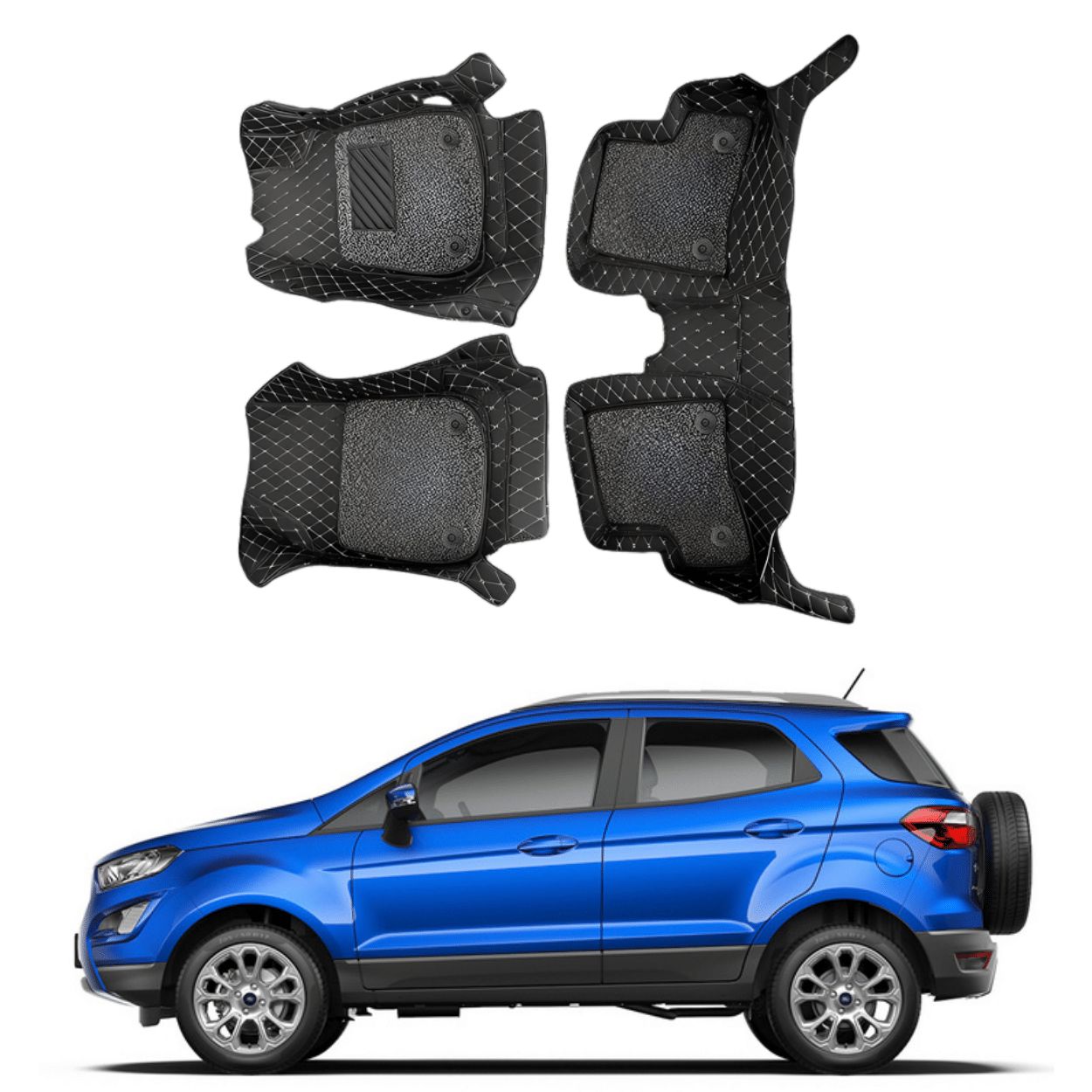 7D Car Floor Mats For Ford EcoSport