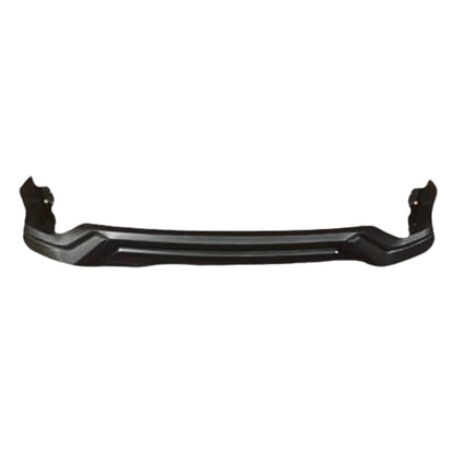 Front bumper spillter black ends on a white background