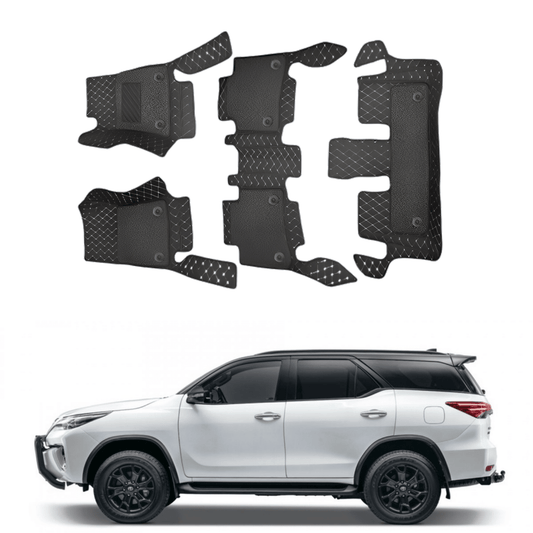 7D Car Floor Mats For Toyota Fortuner
