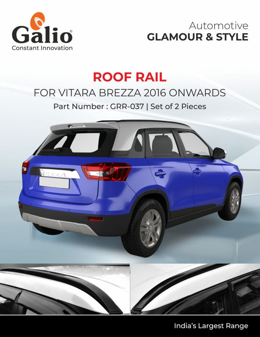 Black Roof Rail for Maruti Suzuki Brezza