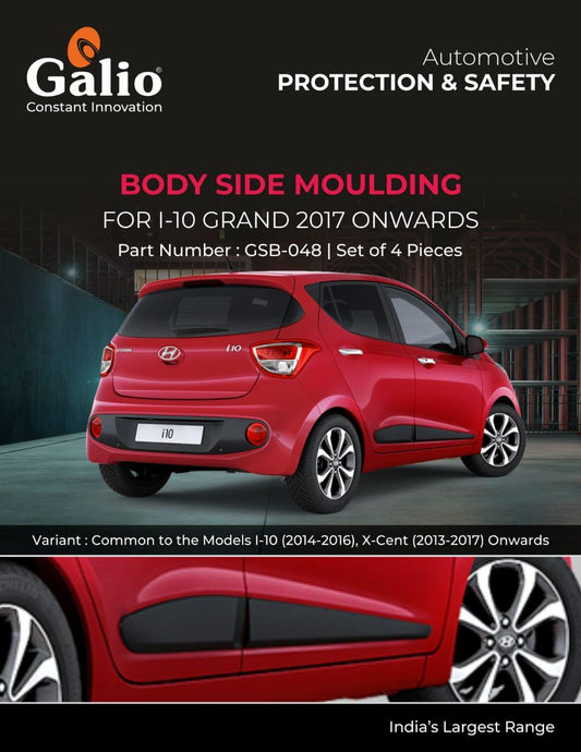 Hyundai I-10 Grand Body Side Moulding