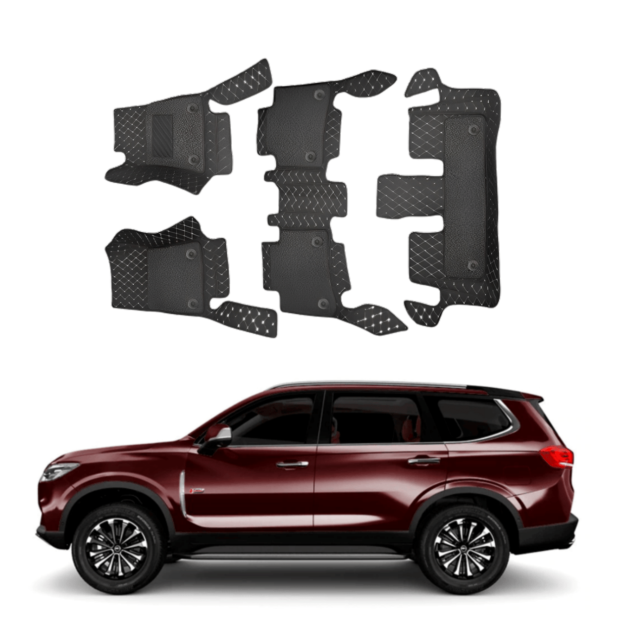 7D Car Floor Mats For MG Gloster