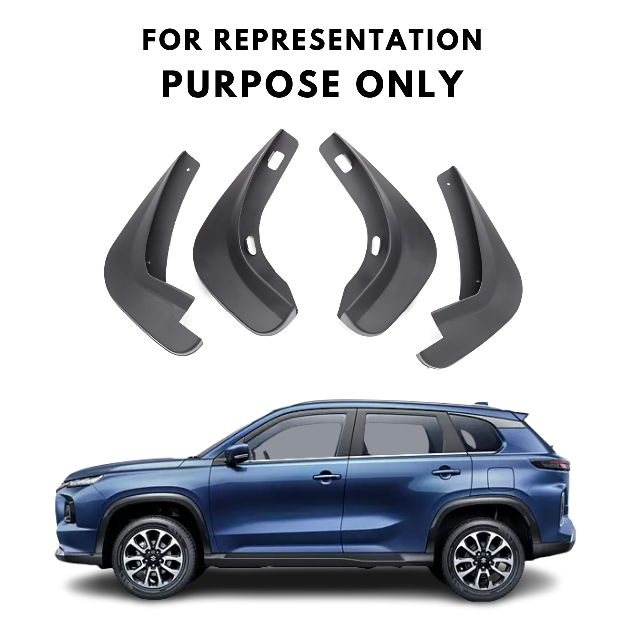 Mud Flap For Maruti Suzuki Grand Vitara - Model 2022 Onwards