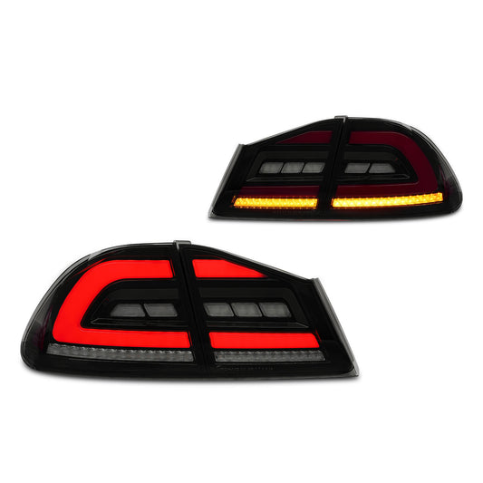 Taillights for Civic on a white background.