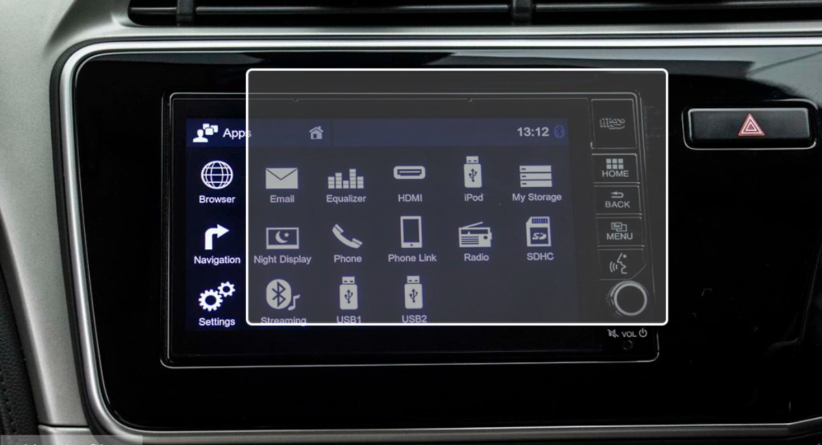 Premium Screen Guard for Honda Old City