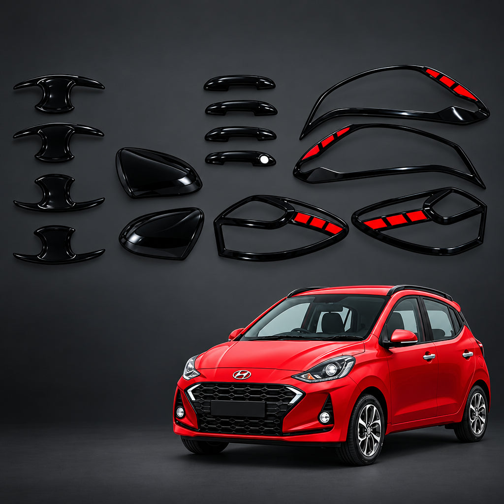 Hyundai Nios i10 black finish combo kit