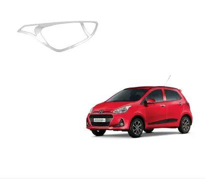 Chrome Finish Head Lamp Garnish for Hyundai I10 Grand