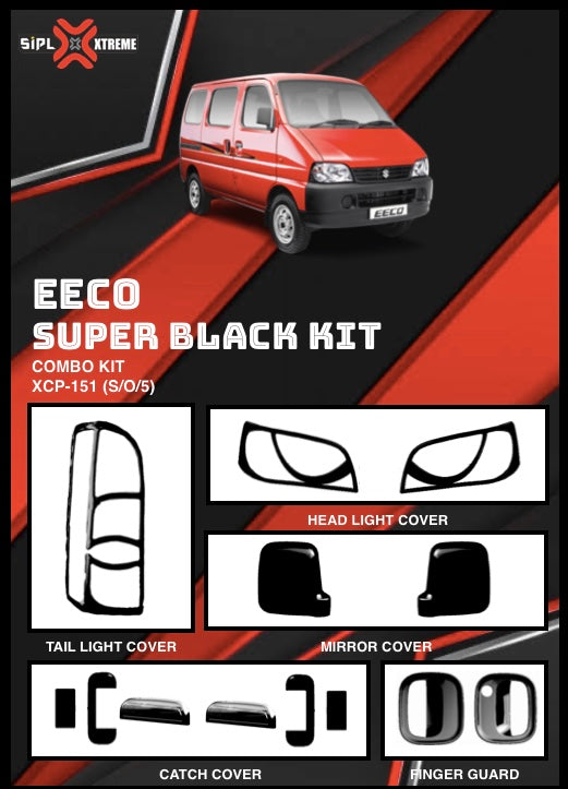Maruti Suzuki Eeco Super black finish combo kit
