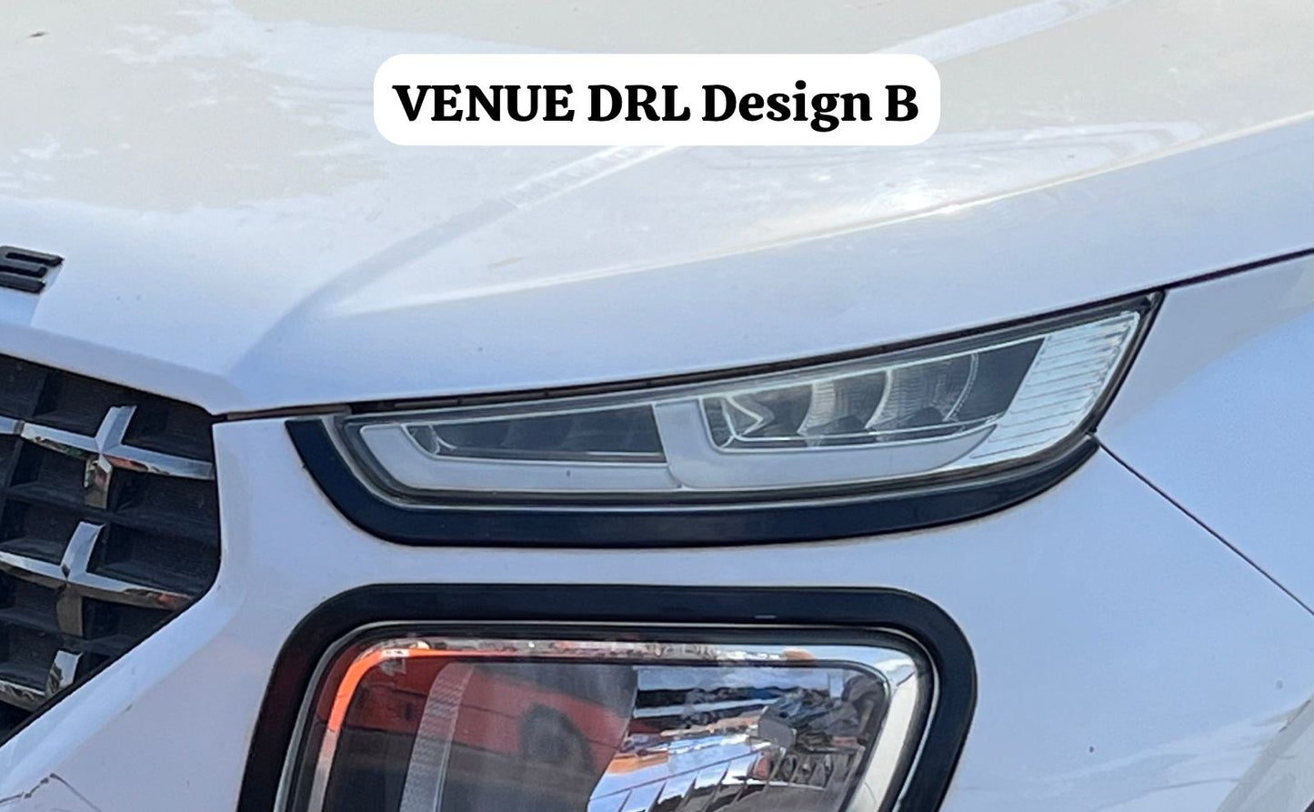 Foglight DRL For Hyundai Venue Design B – Model 2022 Onwards
