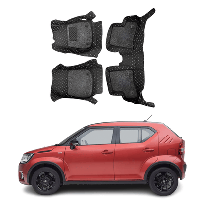 7D car floor mats for Maruti Suzuki Ignis
