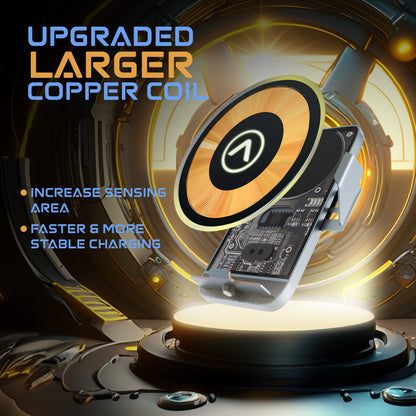 Crystal Watt Dashboard Mount Mobile Holder and Charger