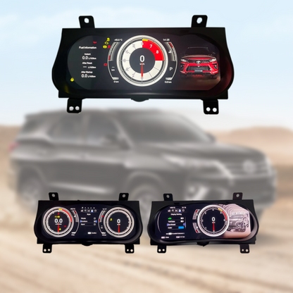 Digital Instrument Cluster Upgrade For Hilux/Fortuner - Model 2016-2025