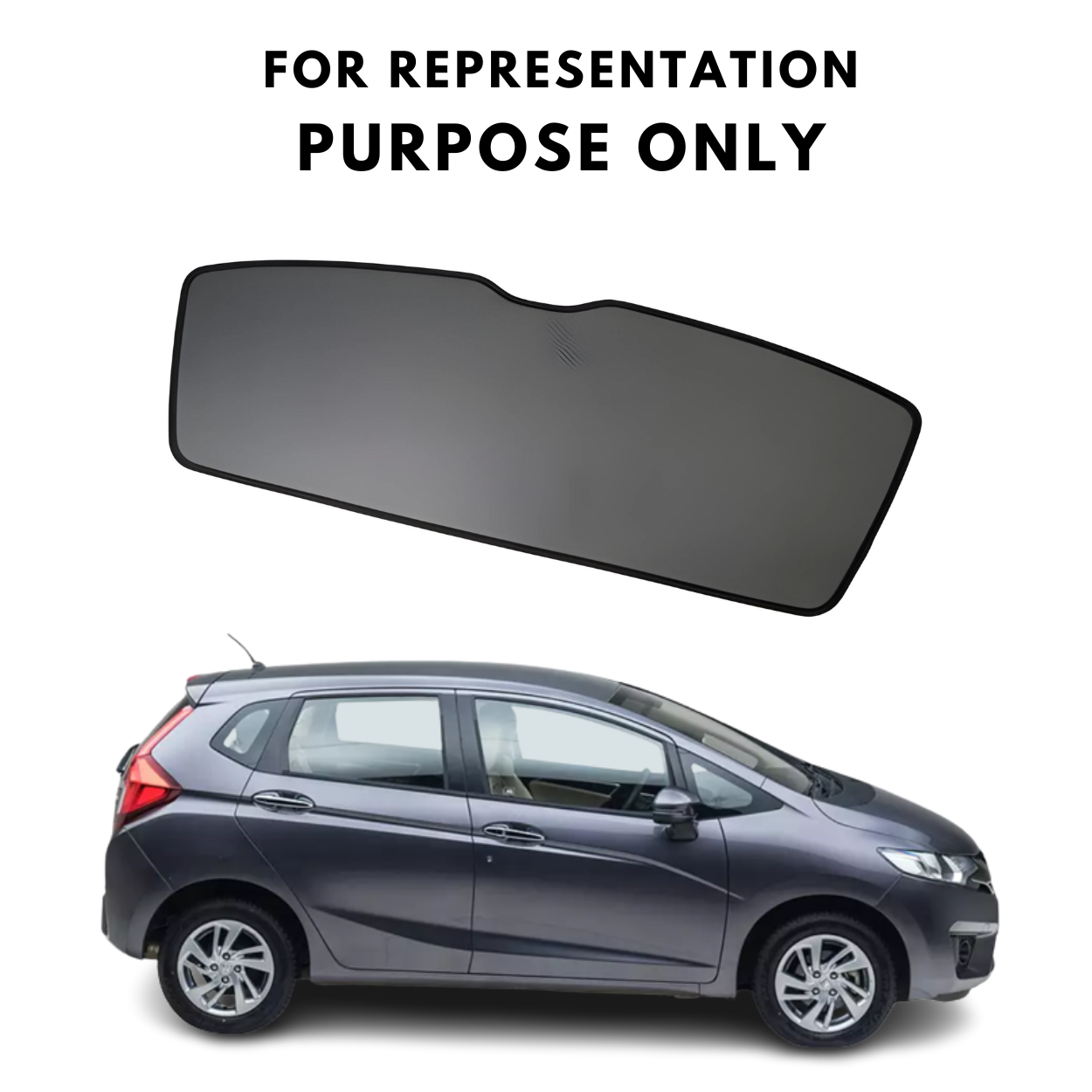 Car Window Fix Black Sun Shades For Honda Jazz
