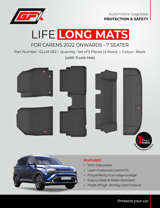 Life Long floor Mats for KIA Carens