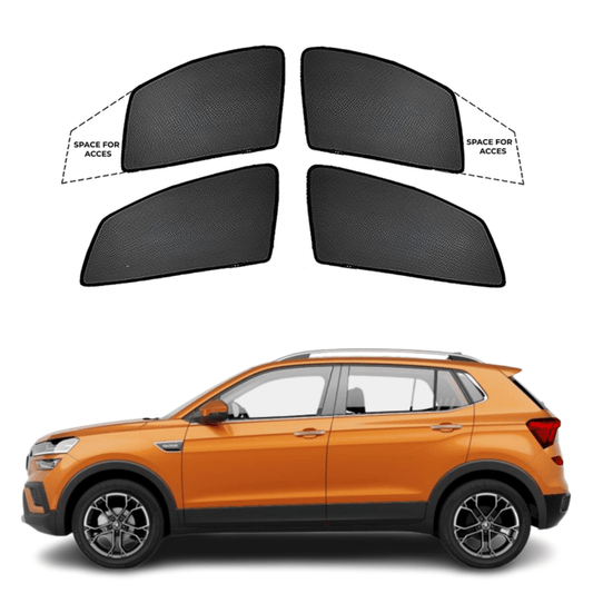 Black Sun shade window for Skoda Kushaq