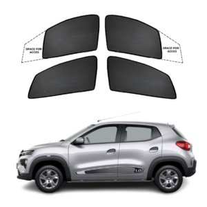 Car Window Fix Black Sun Shades For Renault Kwid