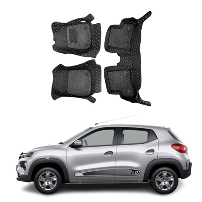 7D Car Floor Mats For Renault Kwid